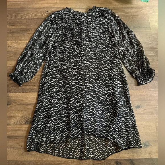 β«οΈ ZARA Polka Dot Long Sleeve Dress βͺοΈ - Picture 6 of 9